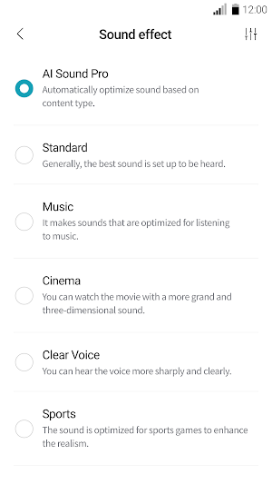 LG Sound Bar Screenshot 3