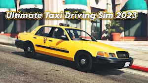 Ultimate Taxi Driving Sim 2023 Screenshot 2