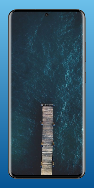 Aesthetic Ocean Wallpaper 4K Screenshot 1