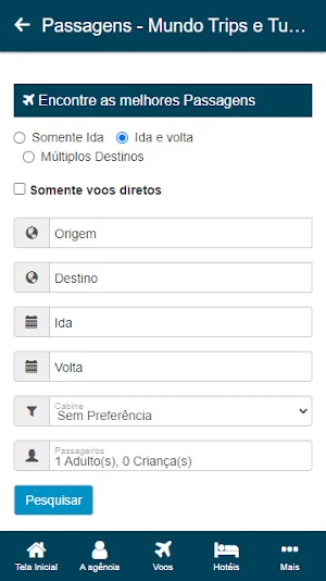Mundo Trips e Turismo Screenshot 2