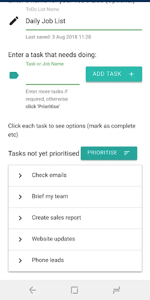 WhatsNext? Screenshot 3