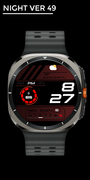 Night ver 49 - watch face Screenshot 0