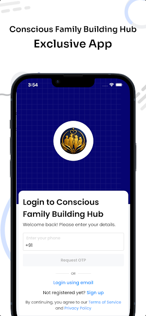 Conscious Family Building Hub Screenshot 0