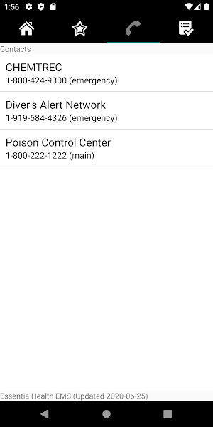 Essentia Health EMS Guidelines Screenshot 2