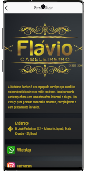 Flávio Cabeleireiro Screenshot 2