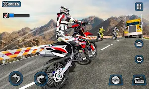 Dirt Bike Racing 2020: Snow Mountain Championship Screenshot 3