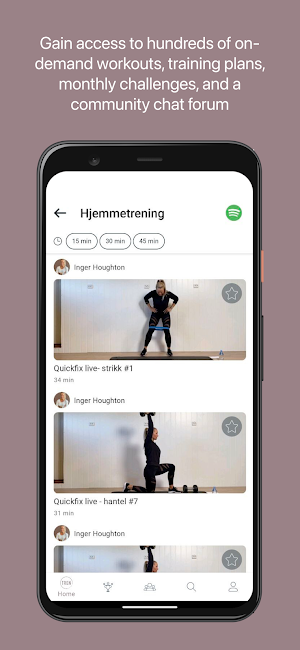 TREN med Inger Screenshot 2
