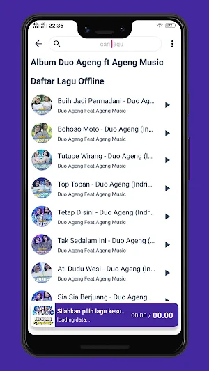 Duo Ageng Full Album Offline Screenshot 1