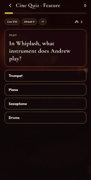 Cine Trivia Screenshot 0