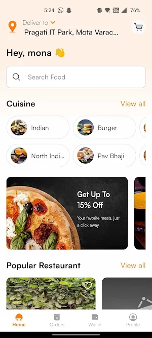 BRISKO – Food Delivery App Screenshot 0