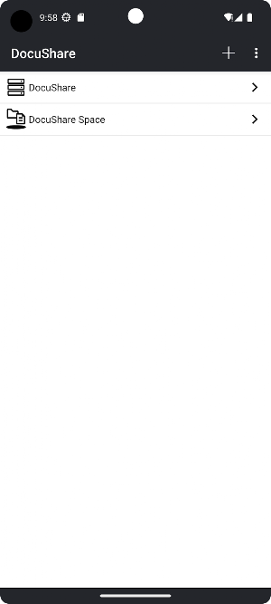 Mobile for DocuShare Screenshot 0