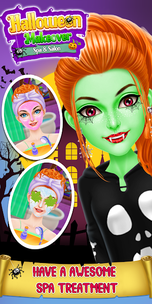 Halloween Makeover - Spa & Salon Game Screenshot 0