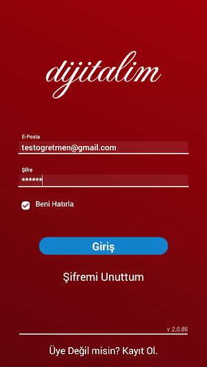 Dijitalim Öğretmen Screenshot 0