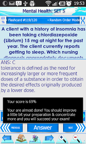 NCLEX Mental Health 2200 Quiz Screenshot 3