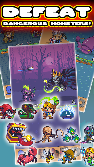 Idle Grindia: Dungeon Quest Screenshot 0