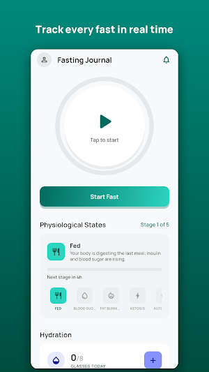 Fasting Journal screenshot 1