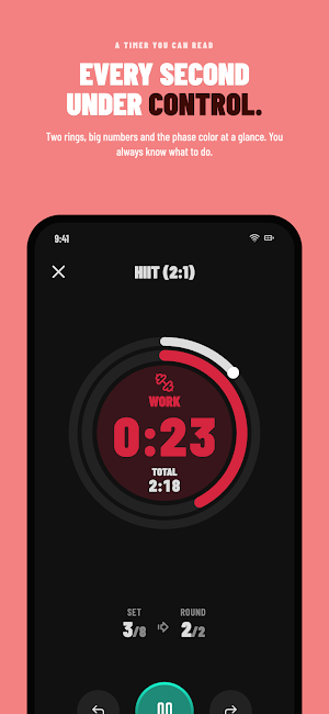 Go&Rest – HIIT Interval Timer Screenshot 1