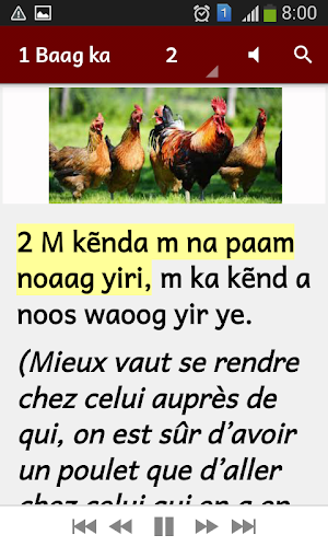 Proverbes en mooré vol. 1 Screenshot 1