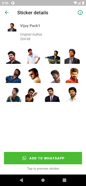 Thalapathy Vijay Stickers Screenshot 2