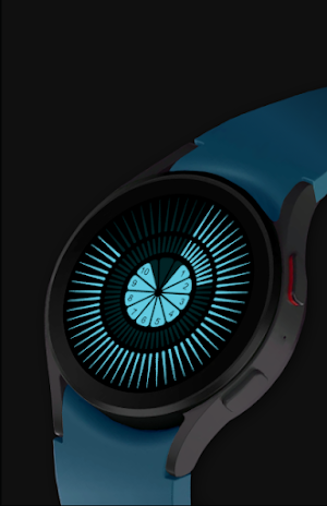 Tempus Aqua Android Watch Face Screenshot 3