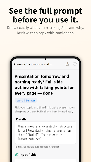 AI Prompt Templates - AI Chat Screenshot 3