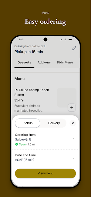 Saibee Grill Screenshot 2