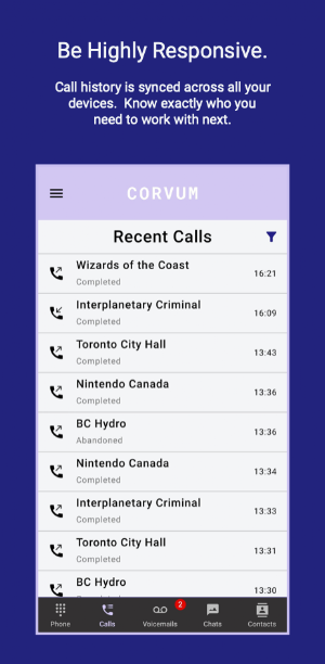 Corvum Mobile Screenshot 3