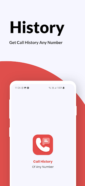 Call history of any number Screenshot 0