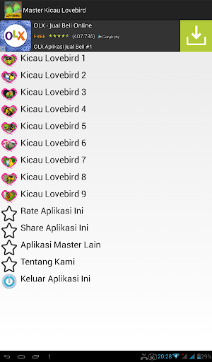 Master Kicau Lovebird Screenshot 3