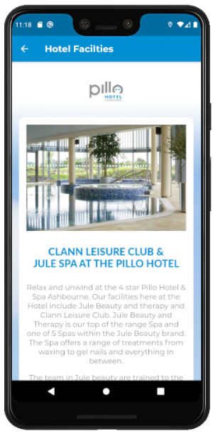 Pillo Hotel Ashbourne Screenshot 2