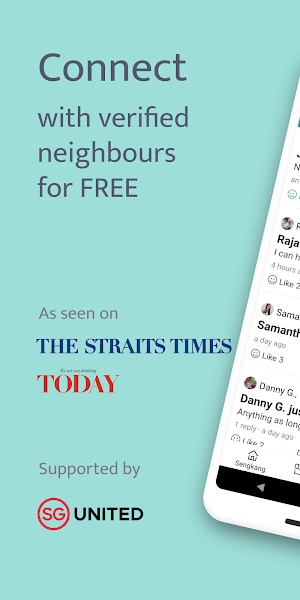 GoodHood.SG - Connect with verified neighbours. Screenshot 0
