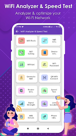 Auto Connect Wifi & Speed Test Screenshot 0