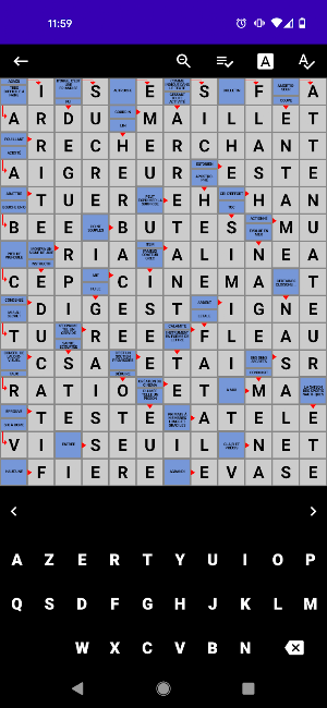 Mots Fléchés Français Screenshot 1