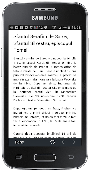 Calendar Ortodox Screenshot 2