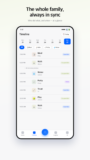 VibePet: Pet Care Diary Screenshot 1