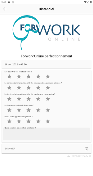 Forwork'Online Screenshot 2