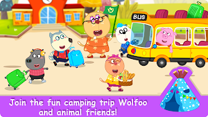 Wolfoo Happy Fall Camping Screenshot 0