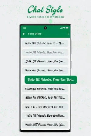 Chat Style - Font For Whatsapp Screenshot 3