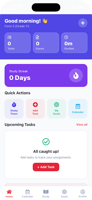 Sail Academic Planner Screenshot 1