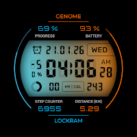 Lockram: Digital watch face