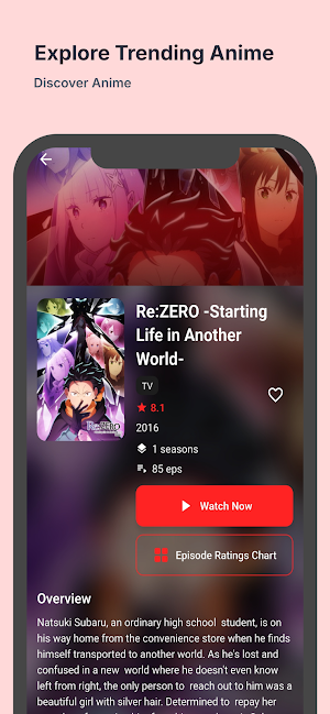 AnimeSuge: Anime TV Screenshot 1