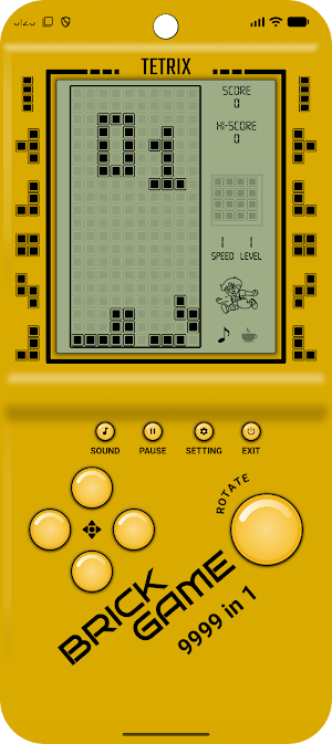 Tetrix - Brick Game Screenshot 3