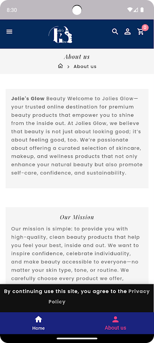 Jolies Glow Screenshot 2