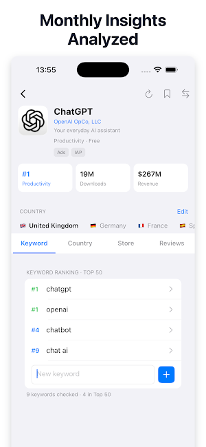 AppIdea: Market Research Screenshot 0