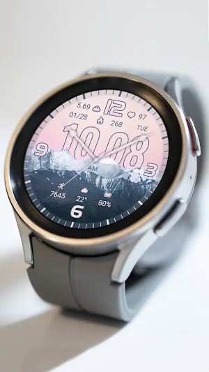 ZKinWatch Snow Mountain Quartz Screenshot 3