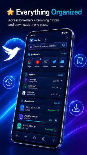 Kiwi Browser: Fast & Private Screenshot 2