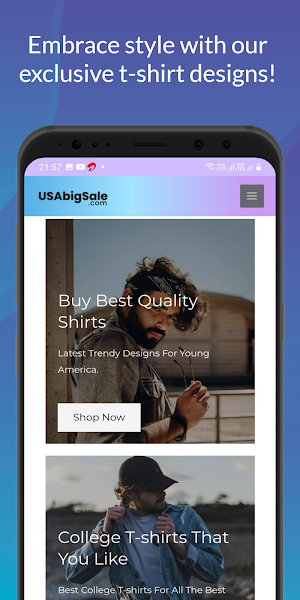 UsaBigSale Online Shopping App Screenshot 0