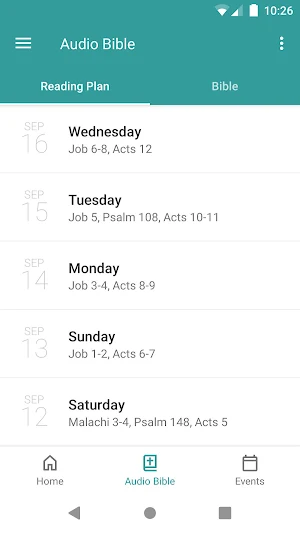 Word of Faith Christian Screenshot 1