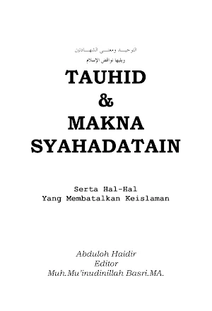 Tauhid Dan Makna Syahadatain Screenshot 0