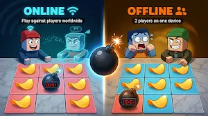 Bomb Chip Arena: Duel Game Screenshot 0